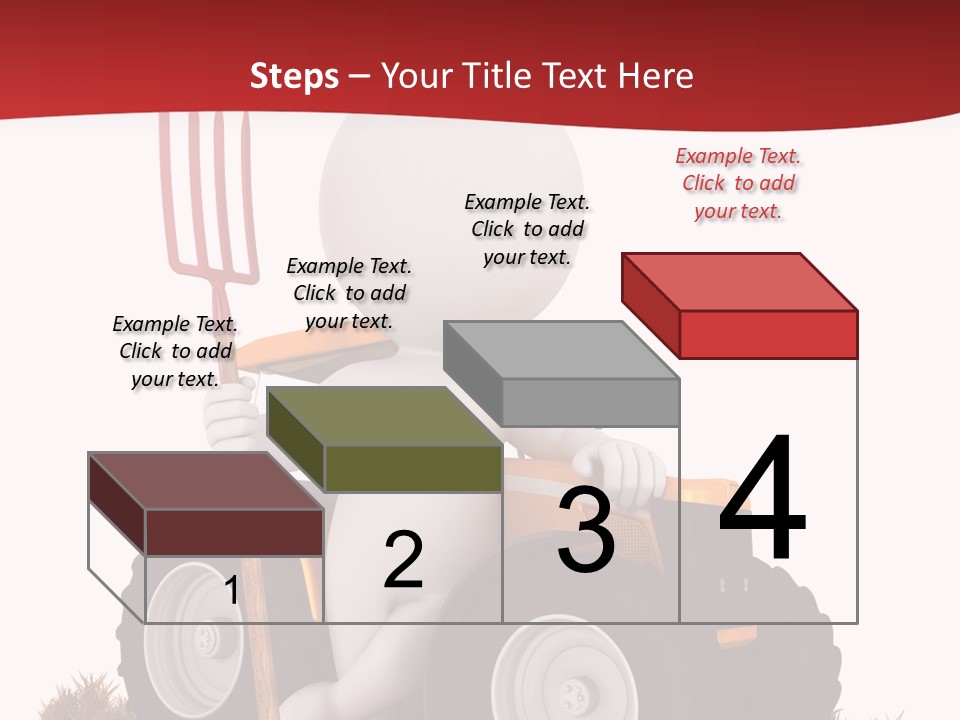 Industrial Farmland Guy PowerPoint Template