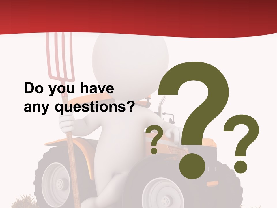 Industrial Farmland Guy PowerPoint Template