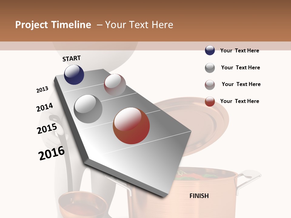 Meal Gas Graphics PowerPoint Template