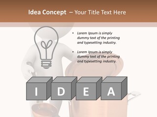 Meal Gas Graphics PowerPoint Template
