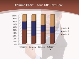 Per On Office Chair PowerPoint Template