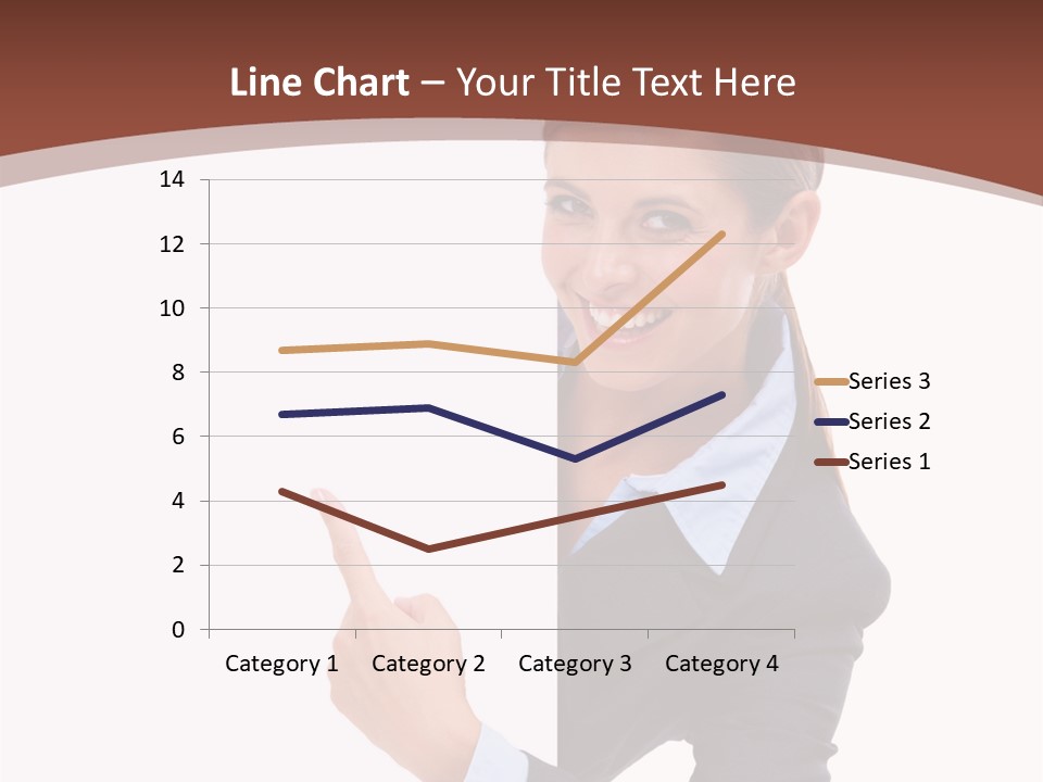 Per On Office Chair PowerPoint Template