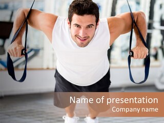 Attractive Athletic  PowerPoint Template