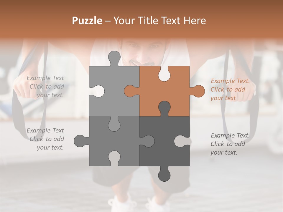 Attractive Athletic  PowerPoint Template