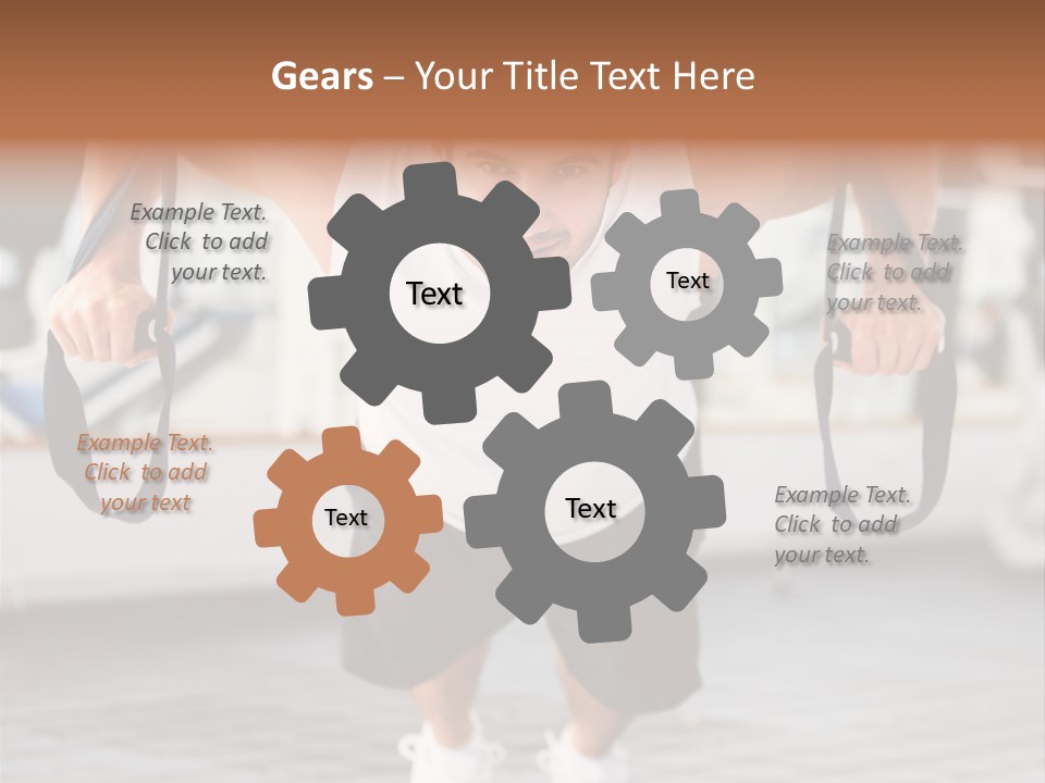 Attractive Athletic  PowerPoint Template