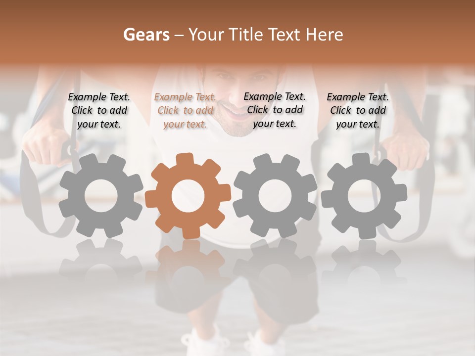 Attractive Athletic  PowerPoint Template