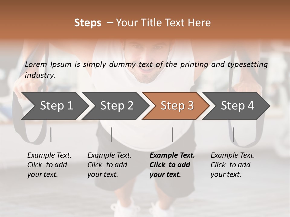 Attractive Athletic  PowerPoint Template