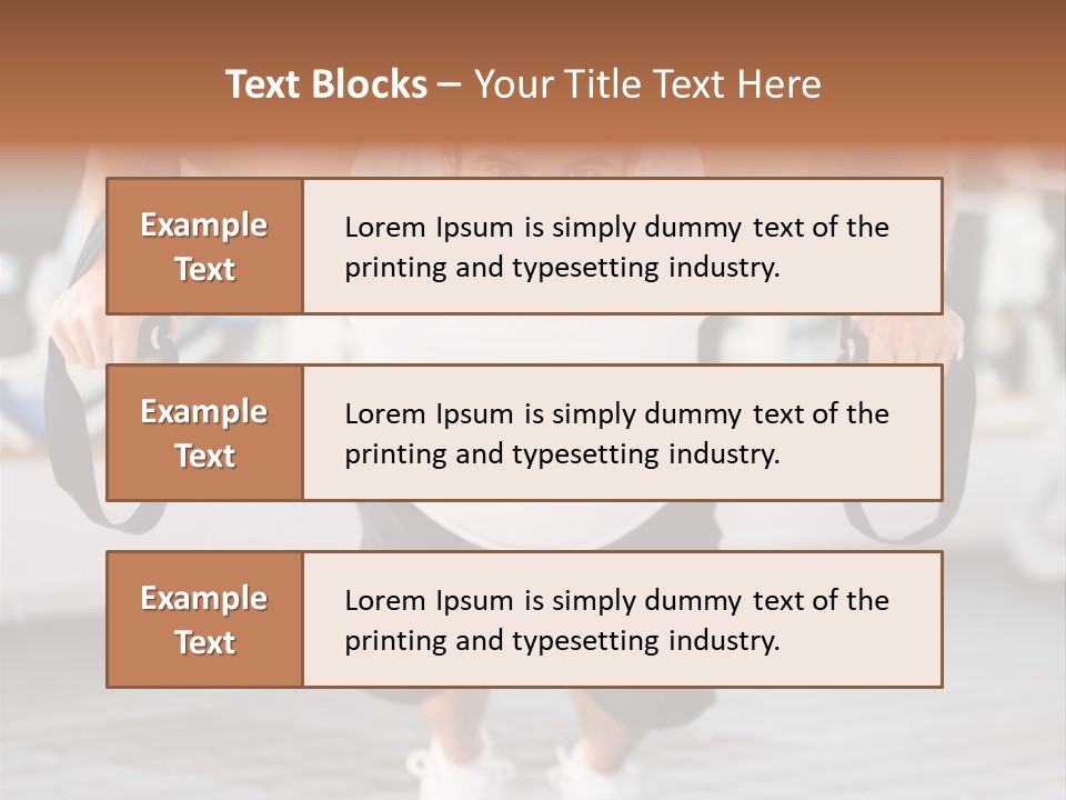 Attractive Athletic  PowerPoint Template