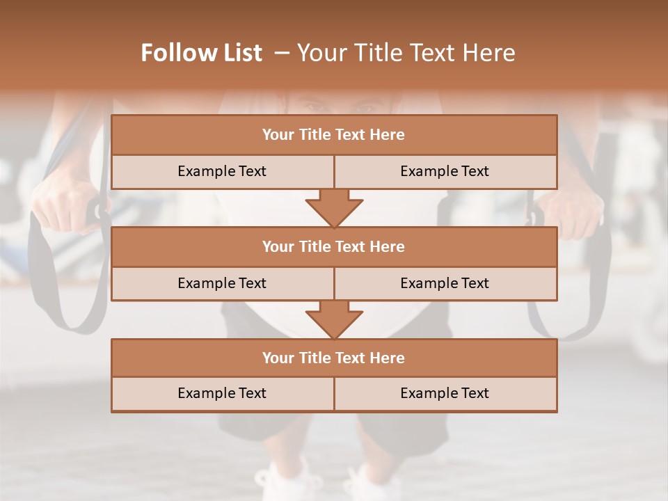 Attractive Athletic  PowerPoint Template