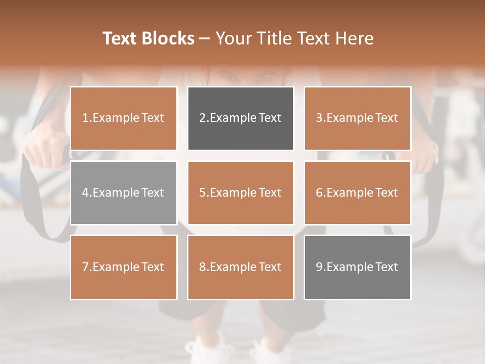 Attractive Athletic  PowerPoint Template