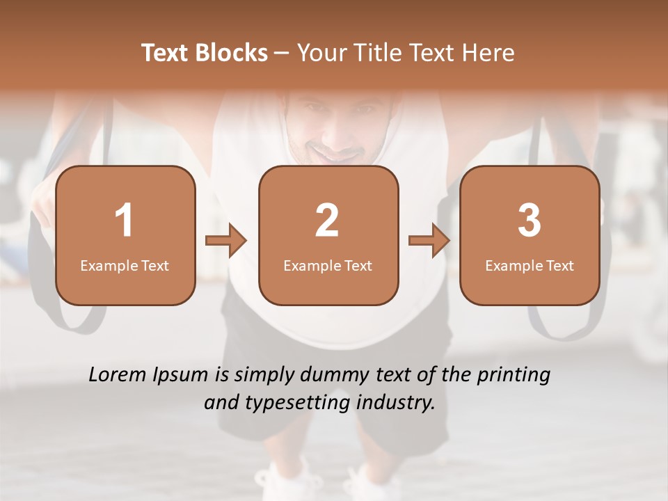 Attractive Athletic  PowerPoint Template