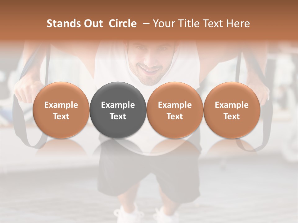 Attractive Athletic  PowerPoint Template