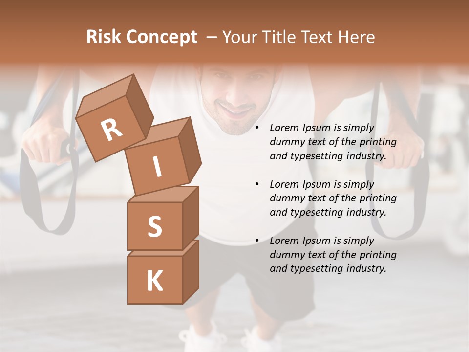 Attractive Athletic  PowerPoint Template