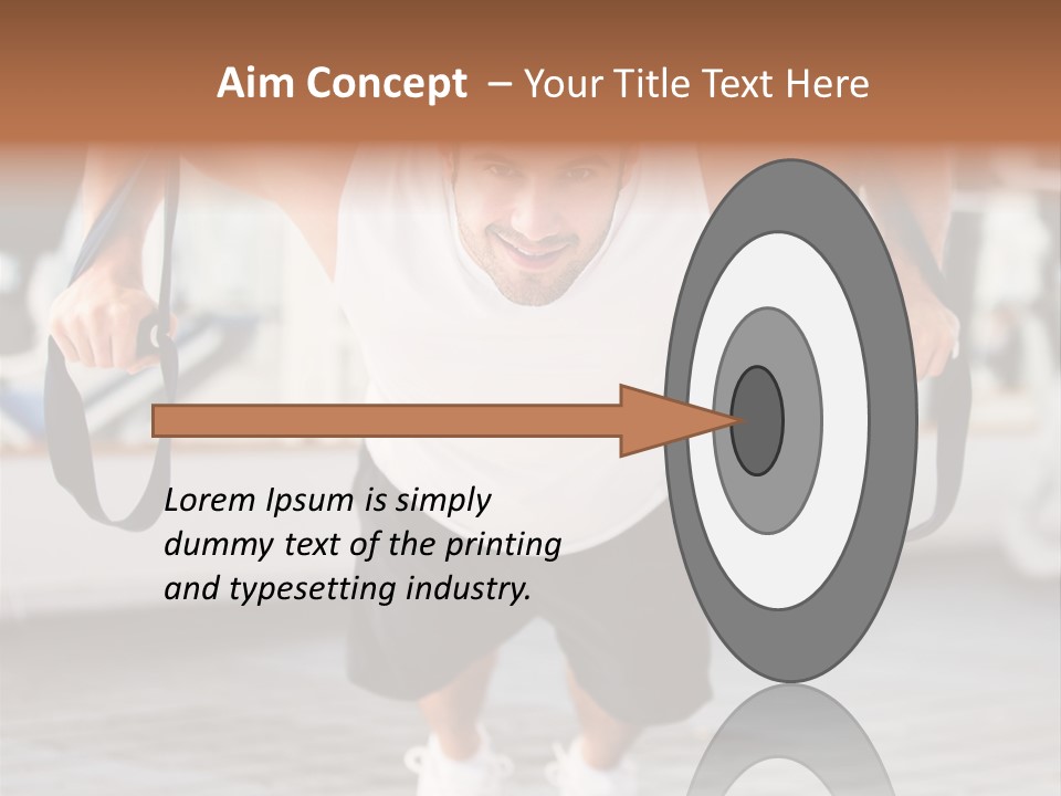 Attractive Athletic  PowerPoint Template