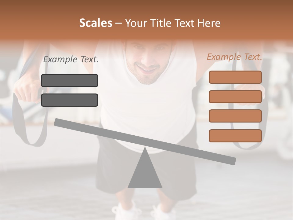 Attractive Athletic  PowerPoint Template
