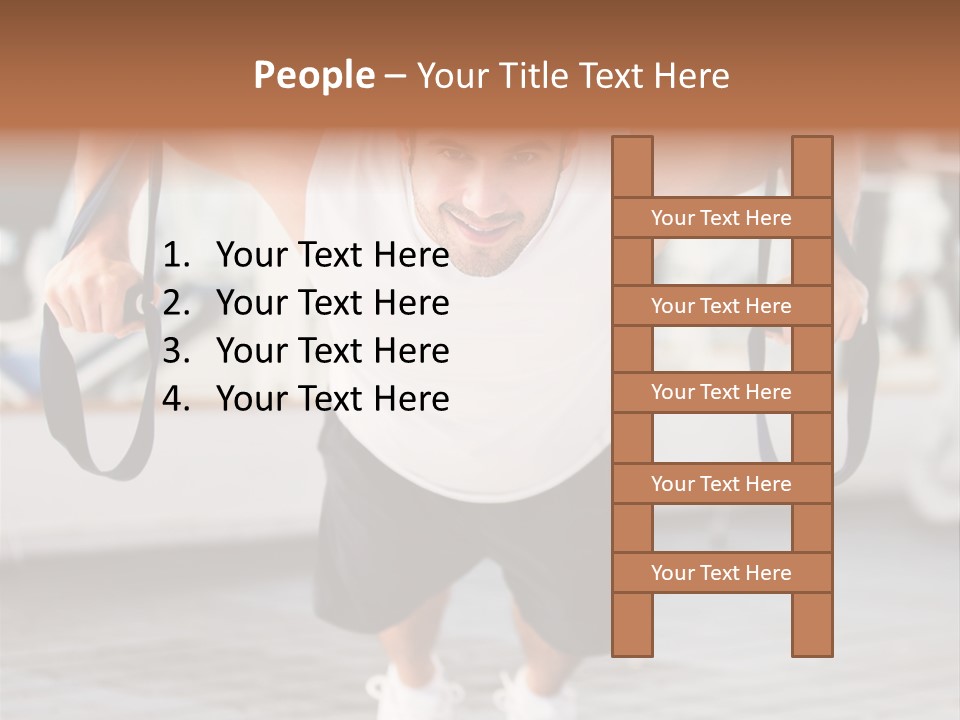 Attractive Athletic  PowerPoint Template