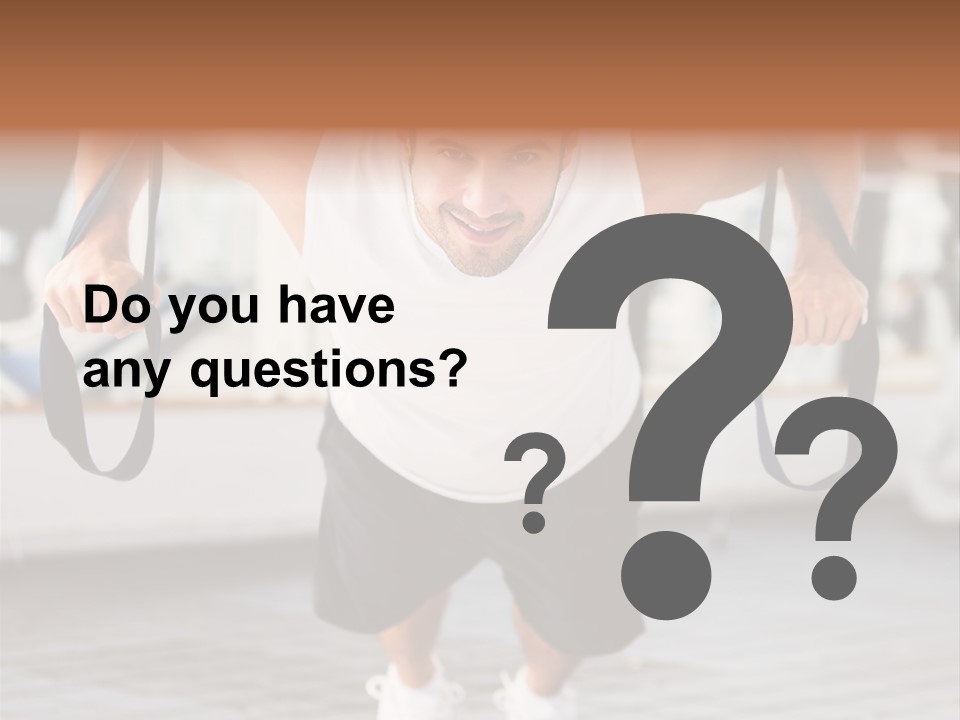 Attractive Athletic  PowerPoint Template