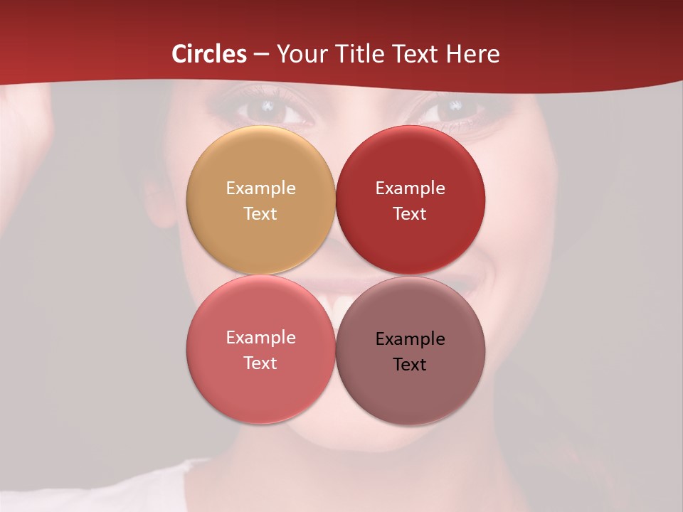 White One Model PowerPoint Template