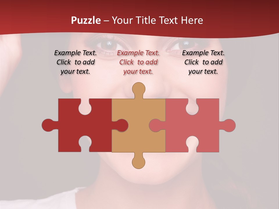 White One Model PowerPoint Template