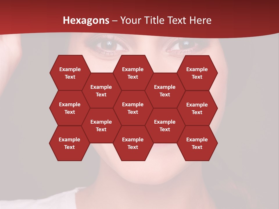 White One Model PowerPoint Template