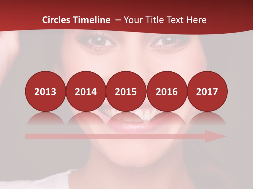 White One Model PowerPoint Template