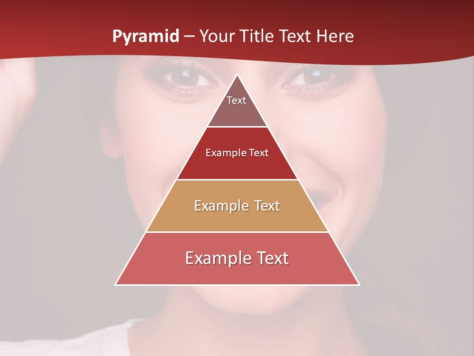 White One Model PowerPoint Template