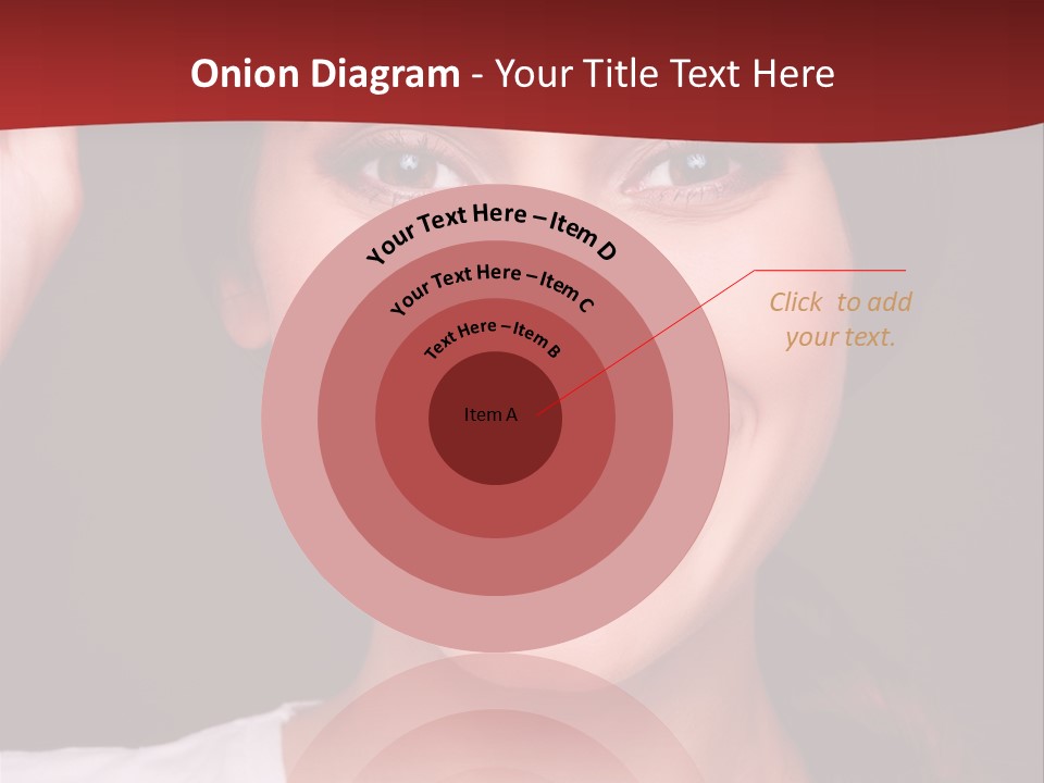 White One Model PowerPoint Template