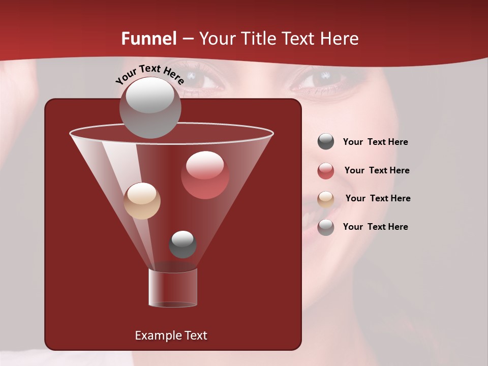 White One Model PowerPoint Template