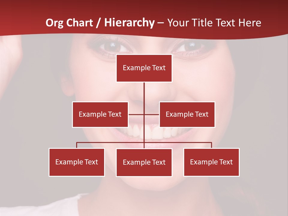 White One Model PowerPoint Template