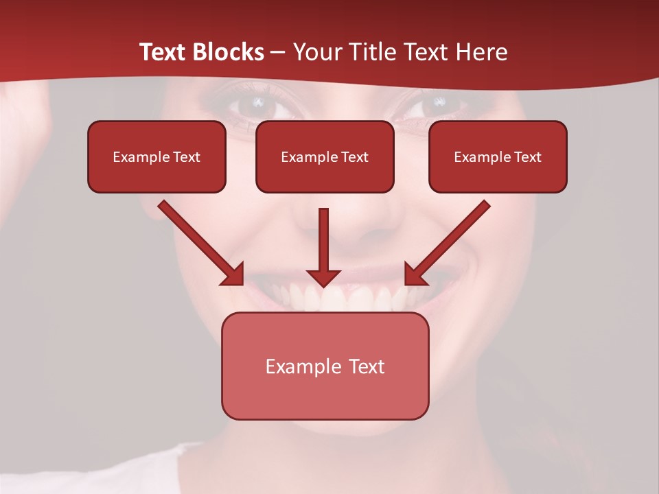 White One Model PowerPoint Template