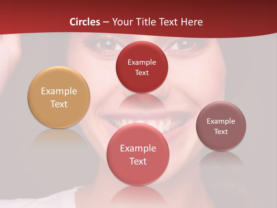 White One Model PowerPoint Template