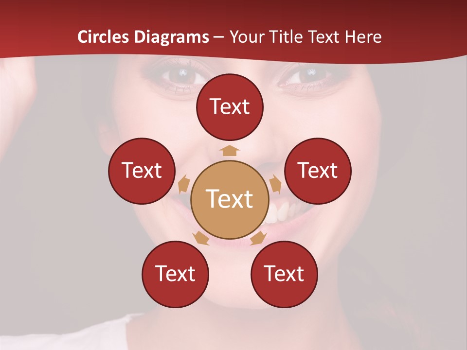 White One Model PowerPoint Template