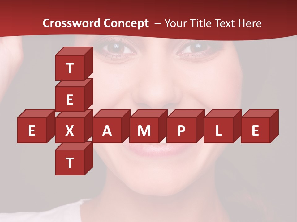 White One Model PowerPoint Template