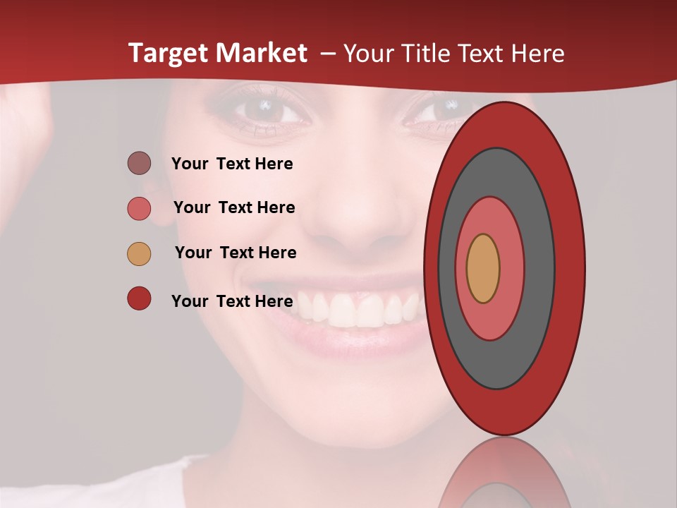 White One Model PowerPoint Template