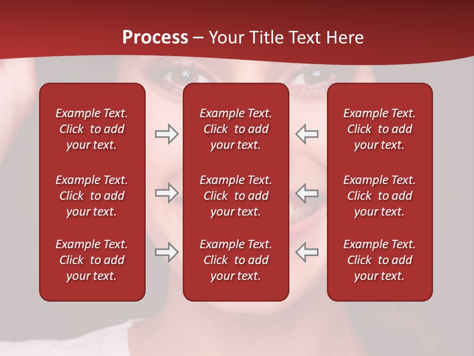 White One Model PowerPoint Template