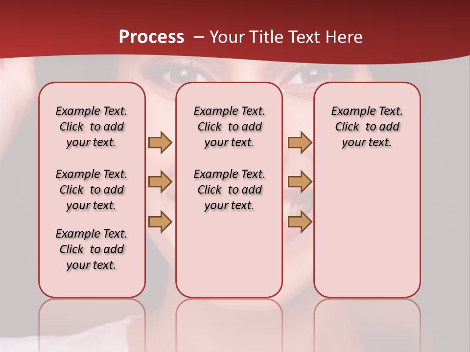 White One Model PowerPoint Template