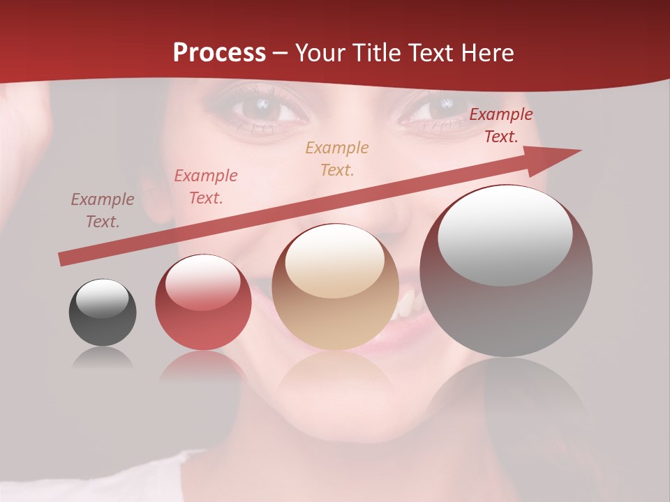 White One Model PowerPoint Template