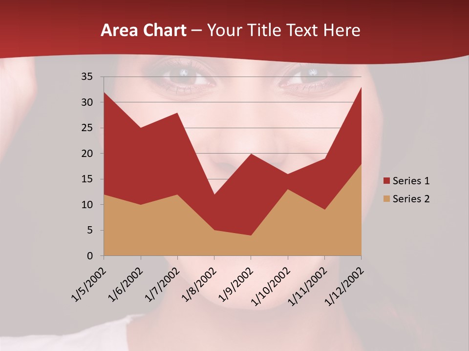 White One Model PowerPoint Template