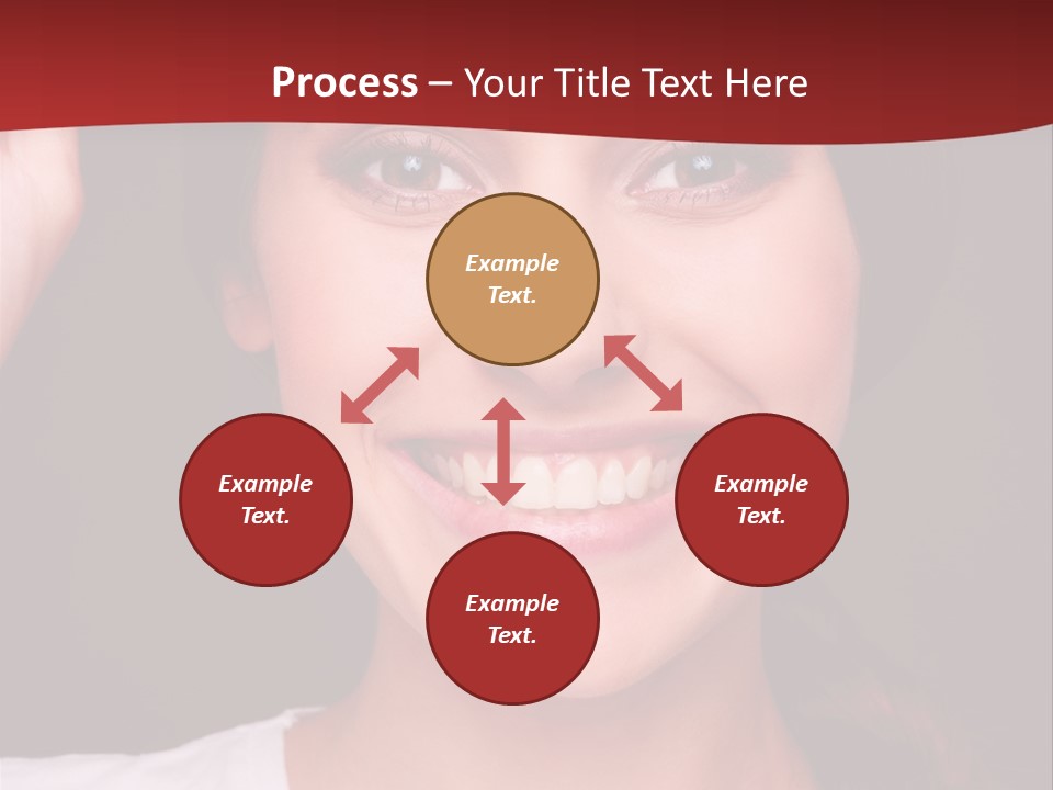 White One Model PowerPoint Template