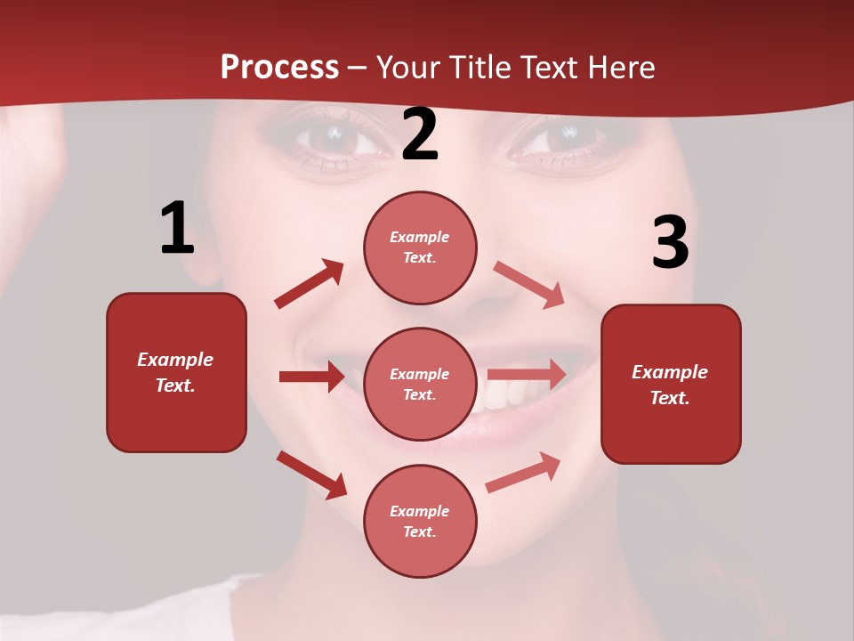 White One Model PowerPoint Template