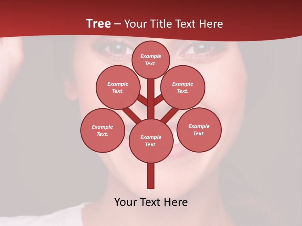 White One Model PowerPoint Template