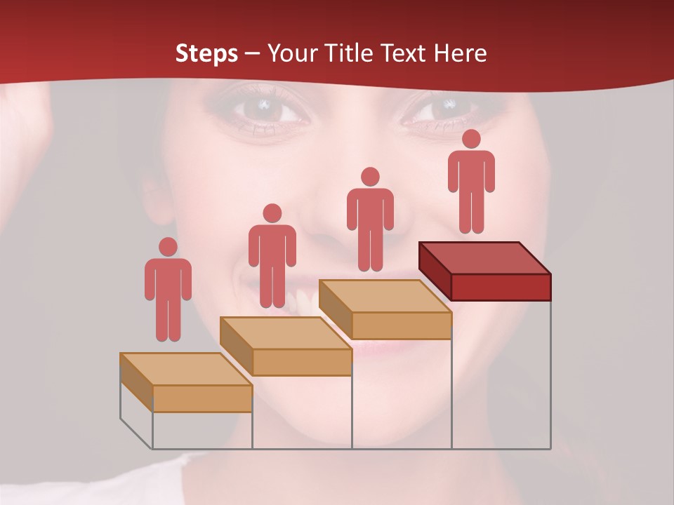 White One Model PowerPoint Template