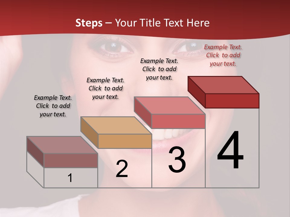 White One Model PowerPoint Template