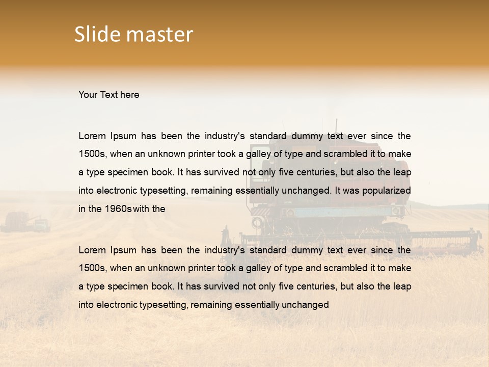 Seed Summer Truck PowerPoint Template