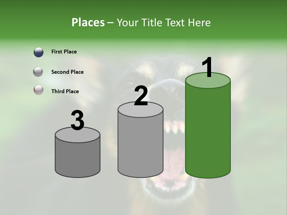 Defender Aggressive Aggression PowerPoint Template