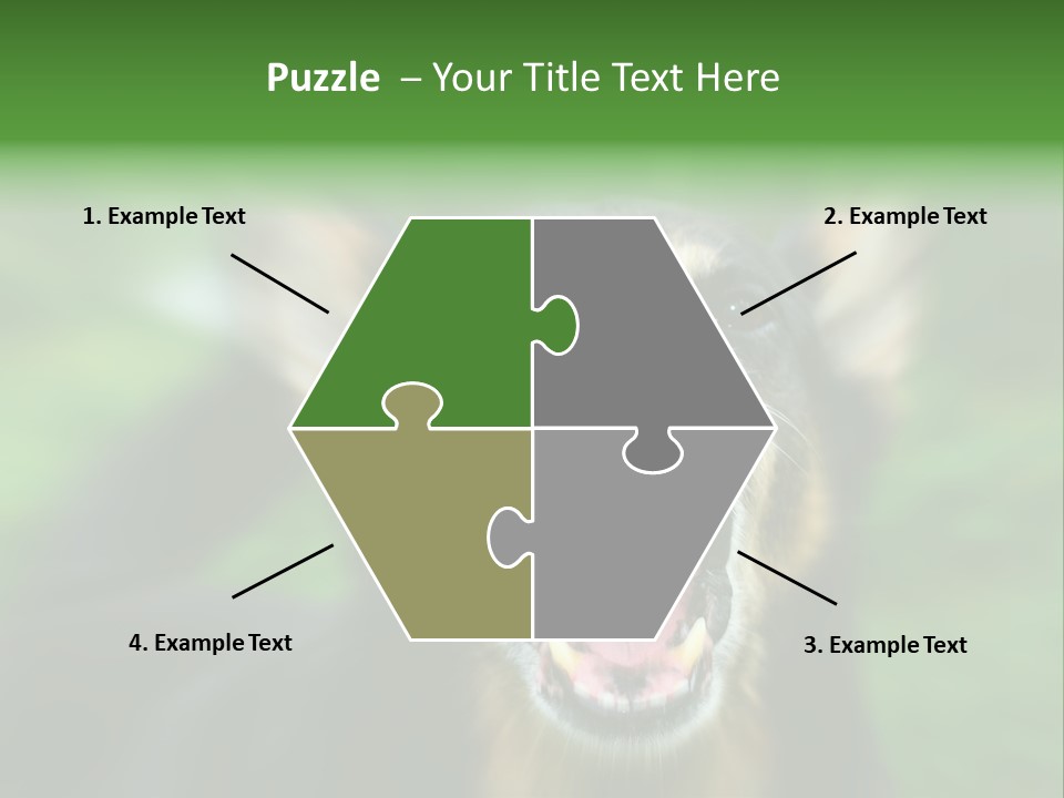 Defender Aggressive Aggression PowerPoint Template