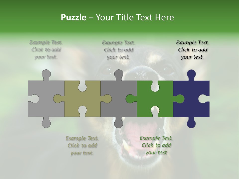 Defender Aggressive Aggression PowerPoint Template