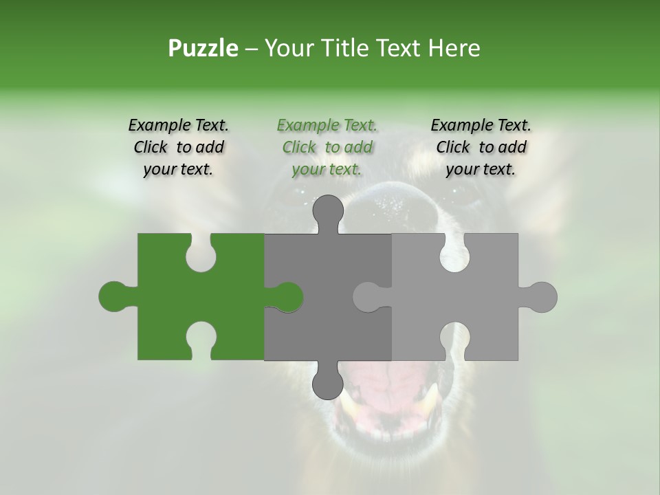 Defender Aggressive Aggression PowerPoint Template