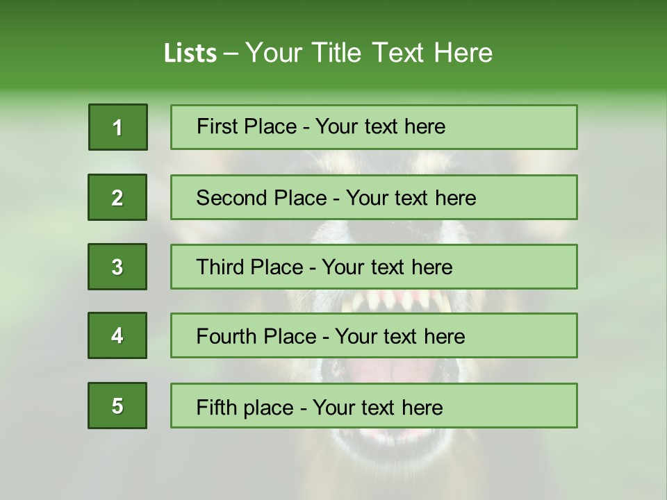 Defender Aggressive Aggression PowerPoint Template