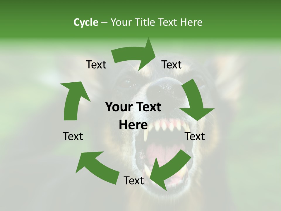 Defender Aggressive Aggression PowerPoint Template